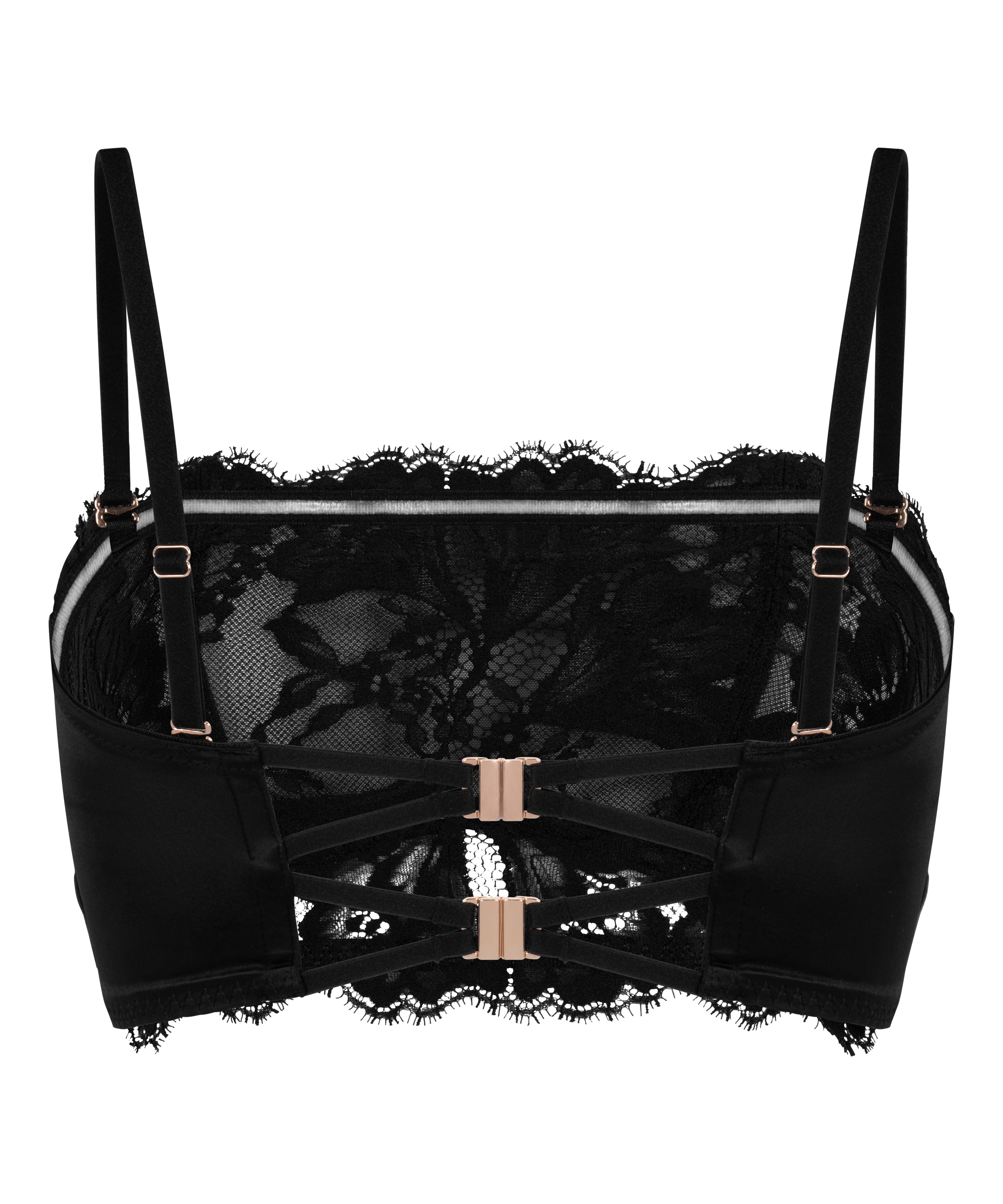 Bralette Grace, Svart, main