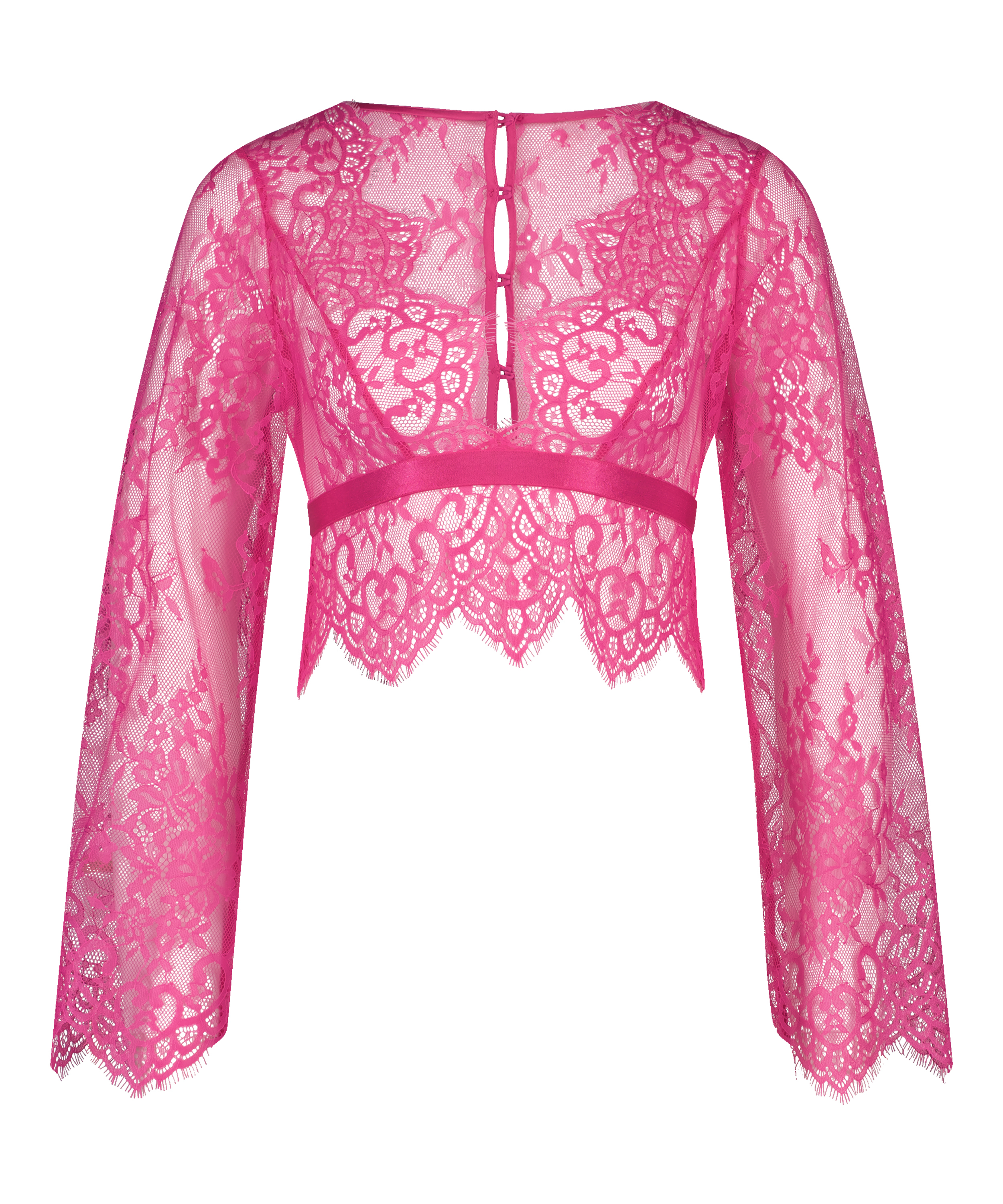Allover Lace topp, Rosa, main