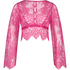 Allover Lace topp, Rosa