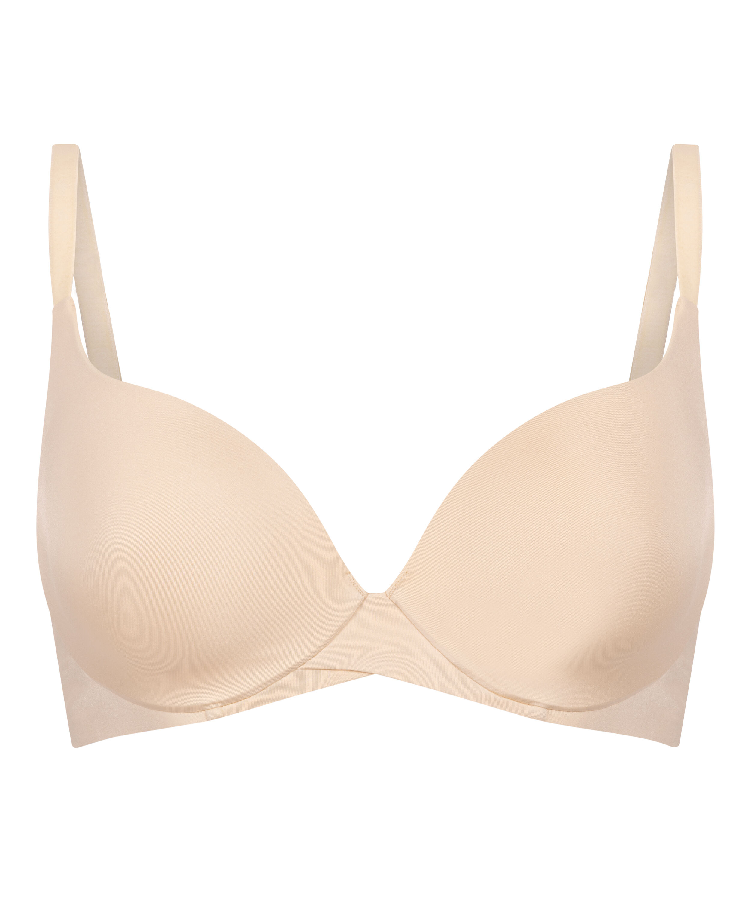 Polstret BH med b&oslash;yle Smooth, Beige