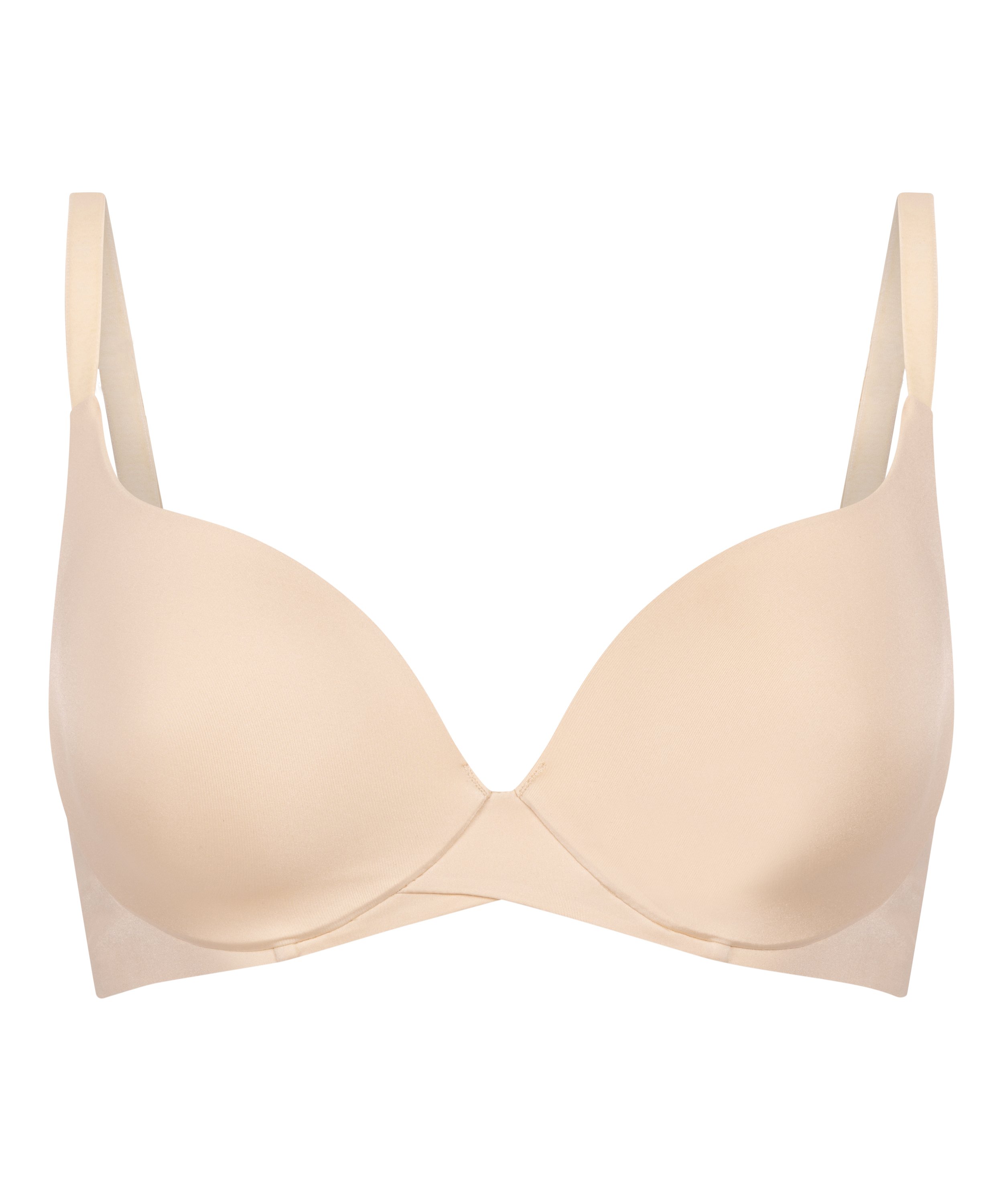 Polstret BH med bøyle Smooth, Beige, main