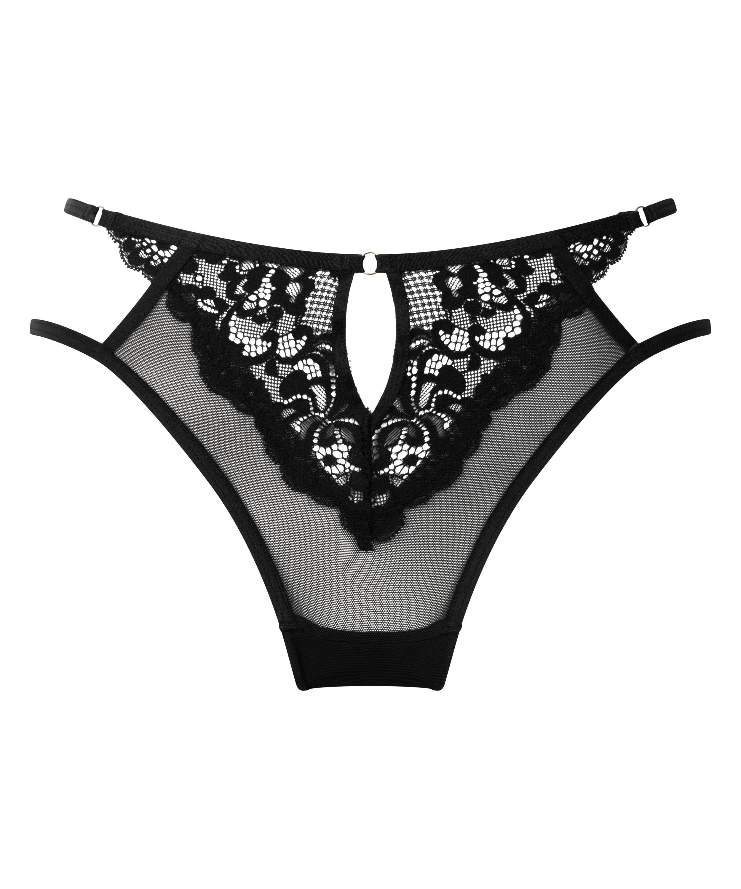 Brasilianske truser Cinnamon, Svart