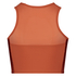 HKMX Shine on cropped sportstanktopp, Brun