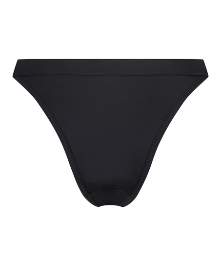 Bikinibukse cheeky Mesh, Svart