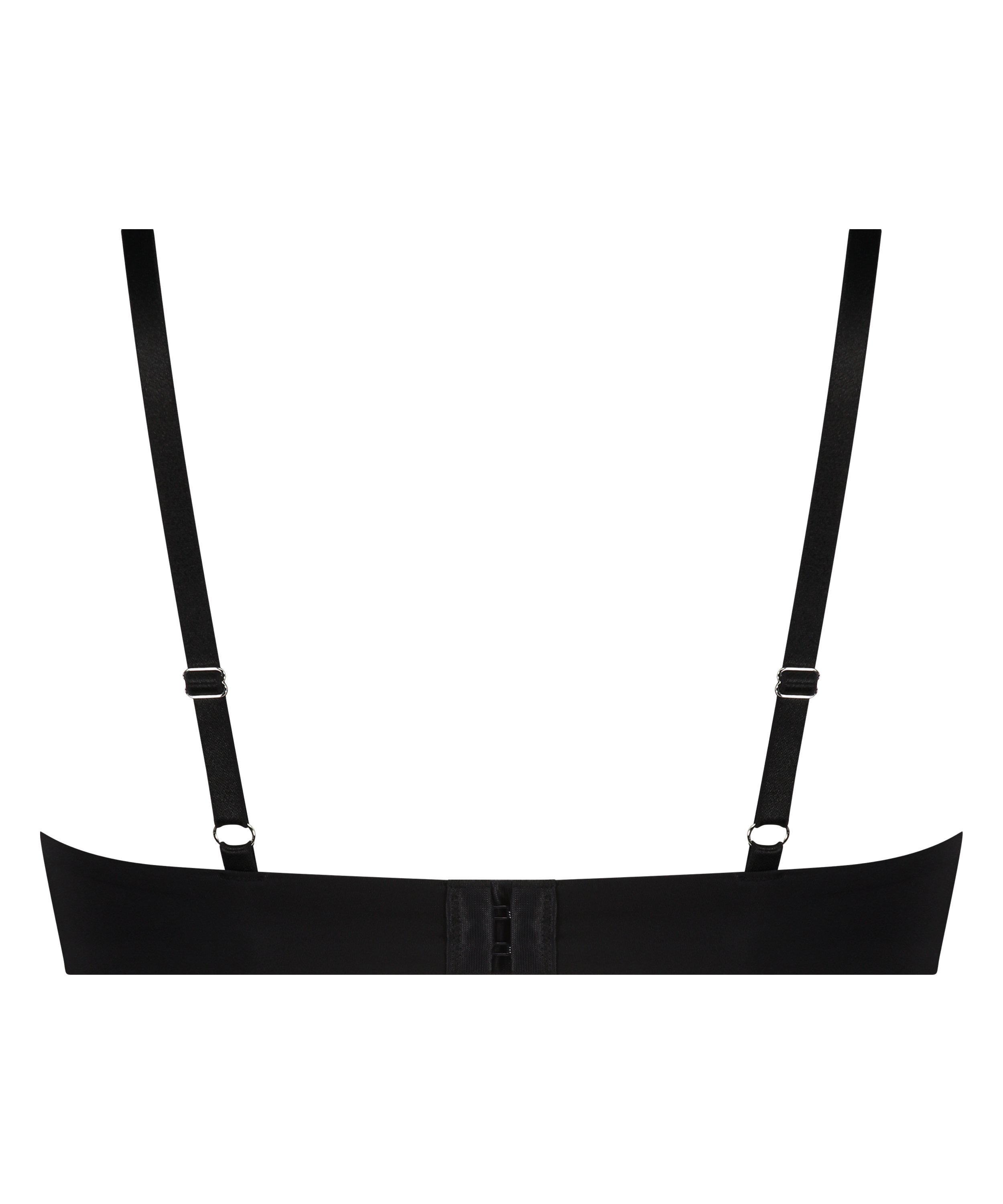 Vatterte bøyle-bh Lea, Svart, main