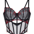 Peonie Bustier, Svart