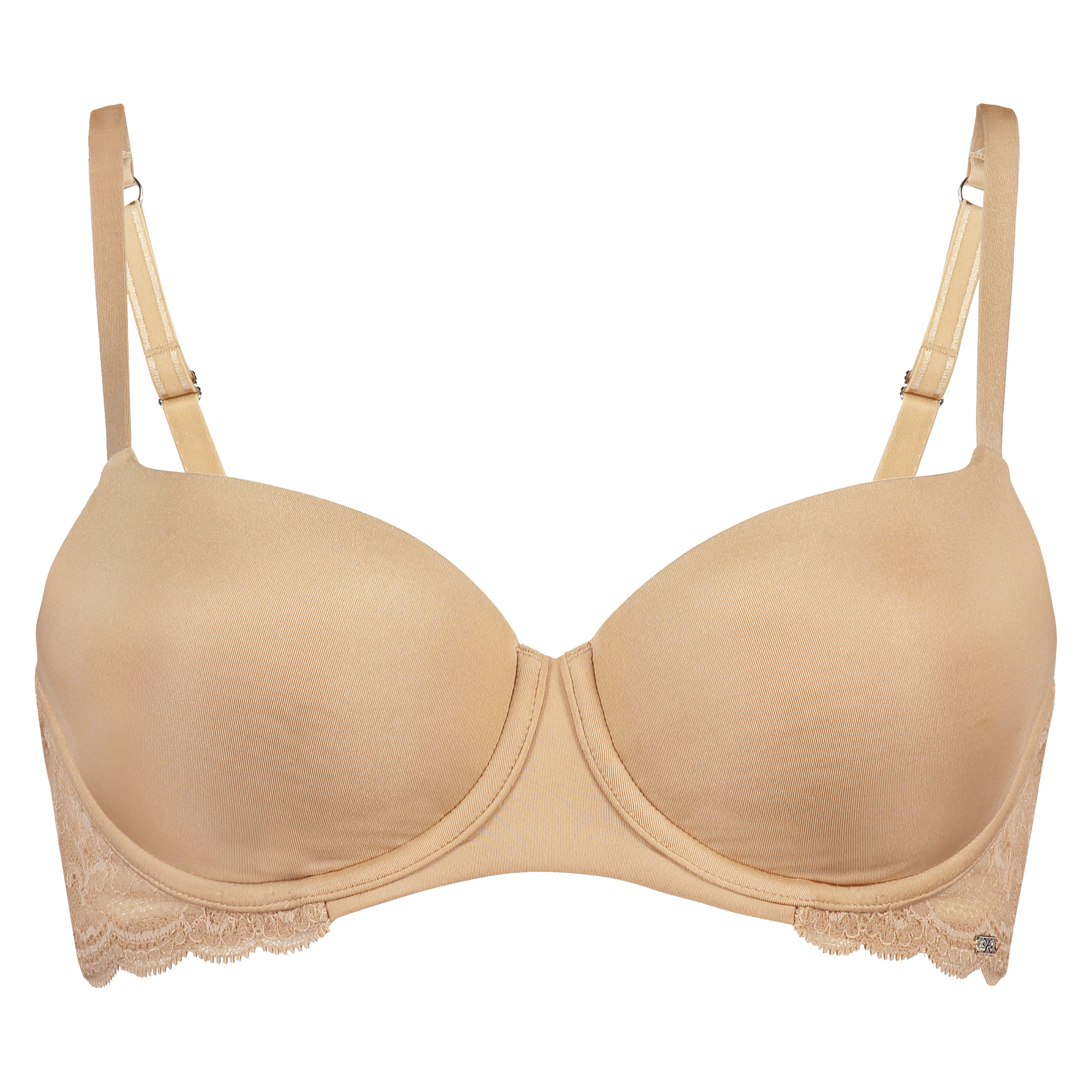 Angie foret BH med b&oslash;yle, Beige, main