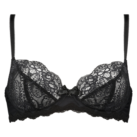 Underwired non-padded bra Katie, Svart