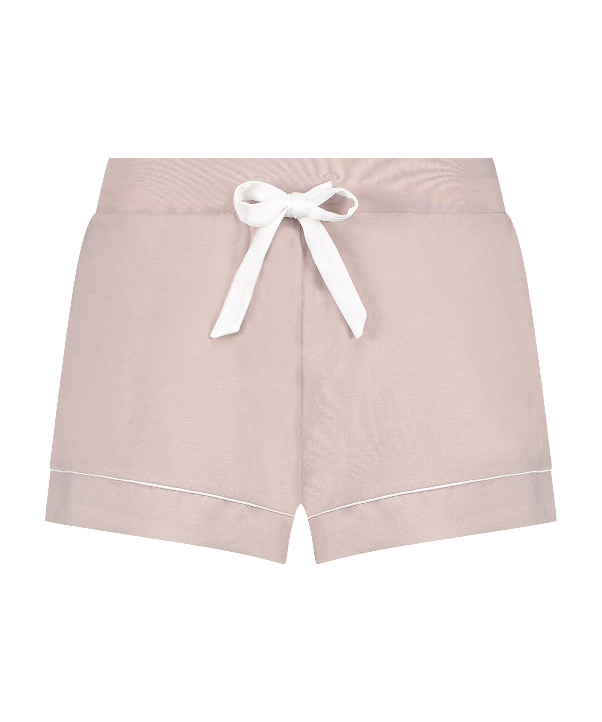 Essential shorts i jerseystoff, Beige, main