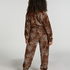 Onesie flanellfleece, Beige