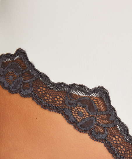 Secret Lace bokser, Hvit