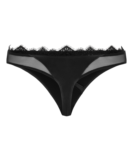 Zoe thong, Svart
