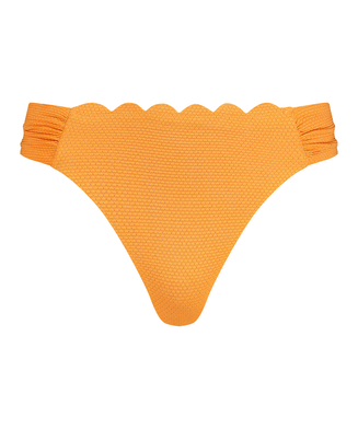 Bikinitruse Scallop Lurex, Oransje