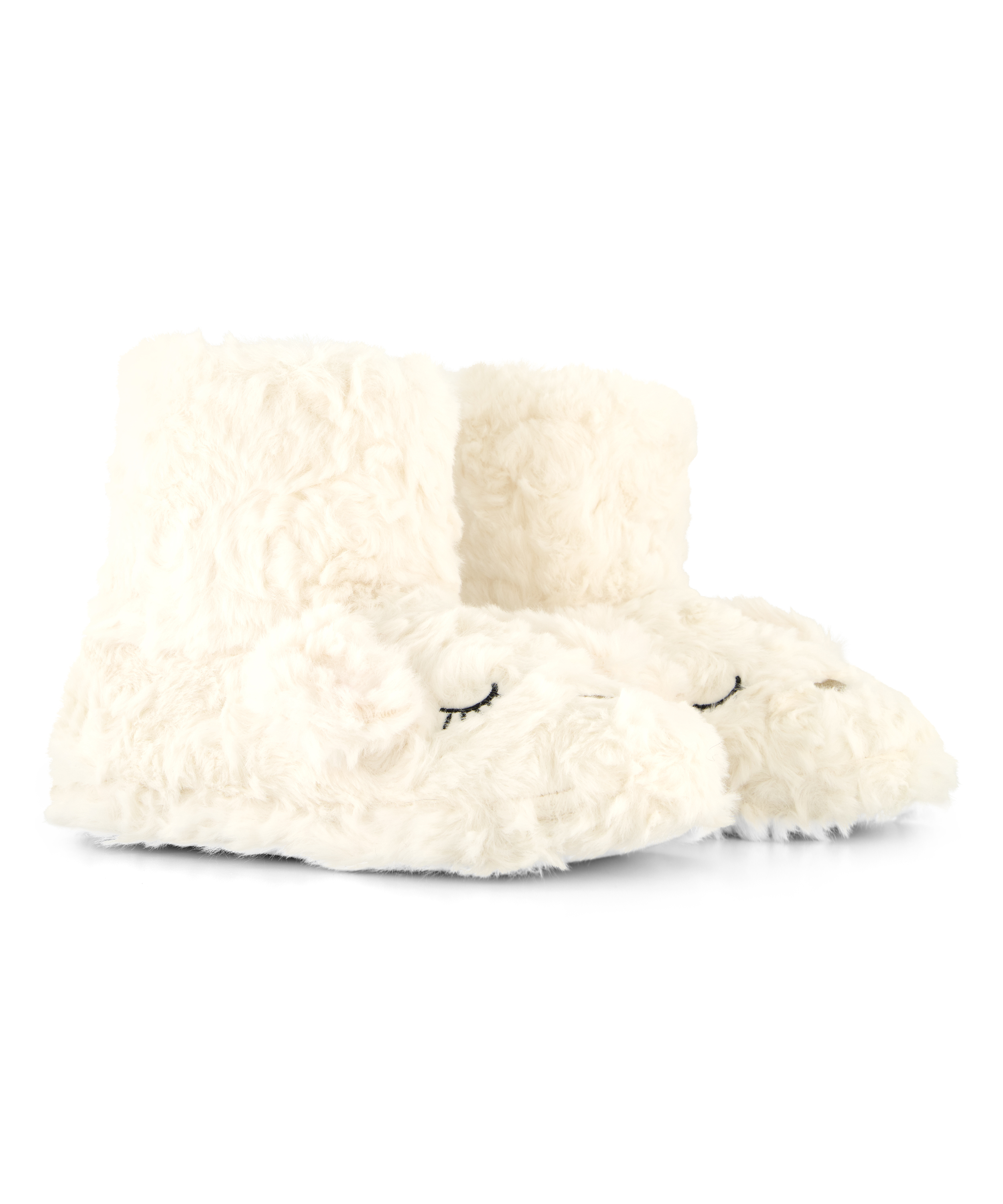Fur Slippers, Hvit, main