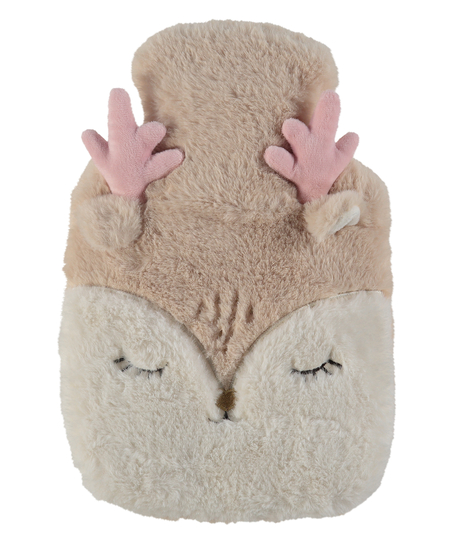 Hot water bottle, Beige