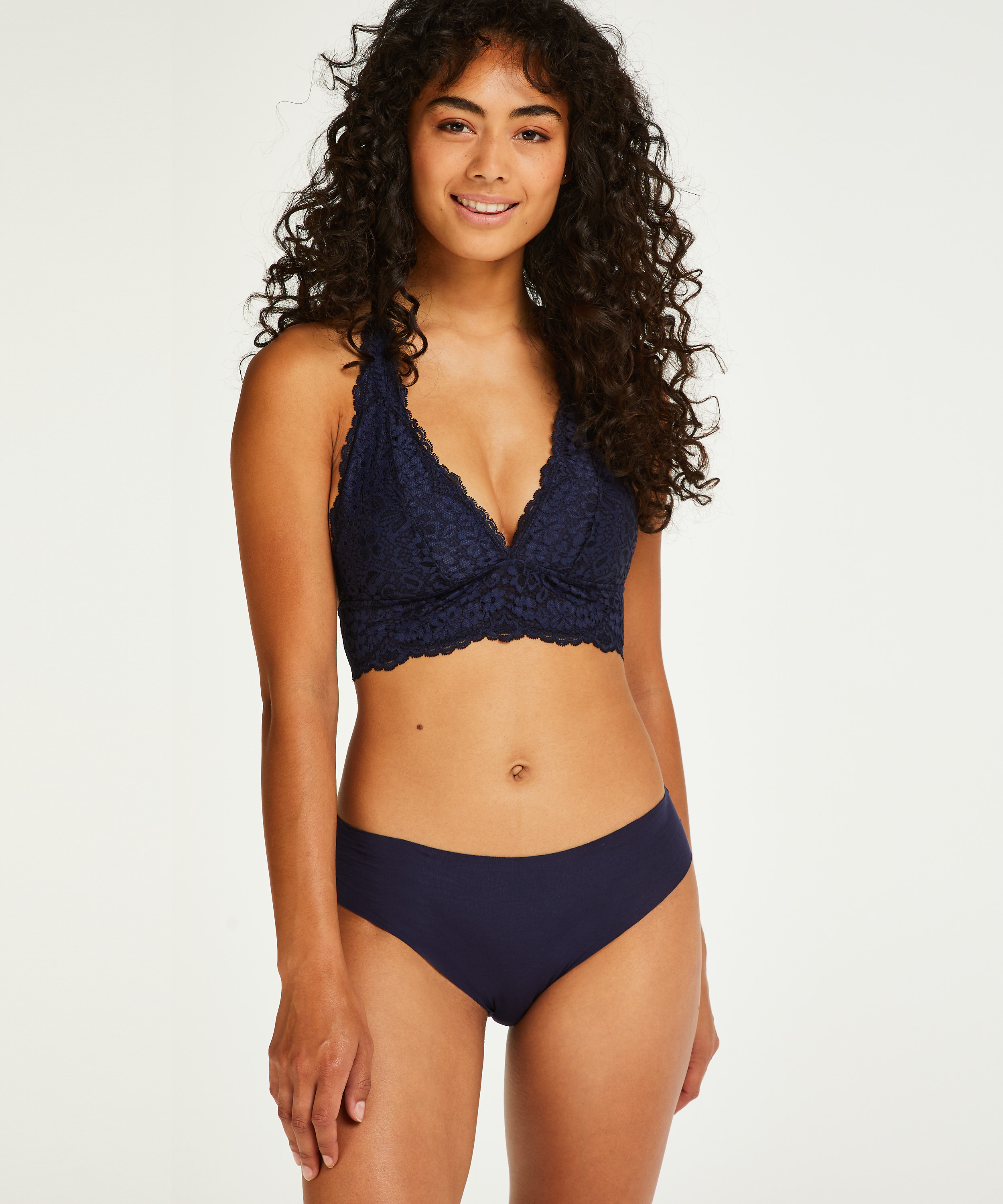 Invisible bomullstruse, Blå, main