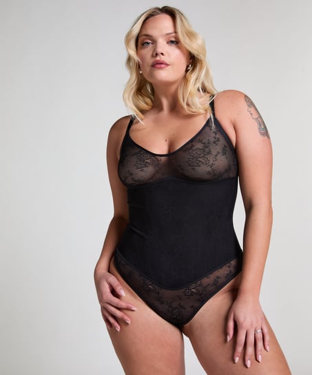 Lace Body, Svart