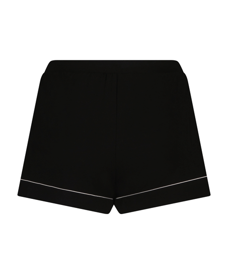 Essential shorts i jerseystoff, Svart