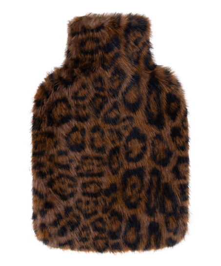 Hot Vannflaske Leopard, Svart