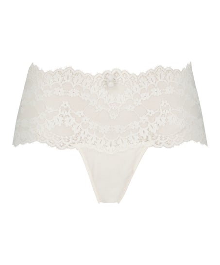 Hipster-string Daisy, Hvit