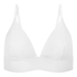 Bralette i bomull, Hvit