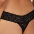 Ekstra lav thong, Svart