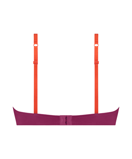 Polstret spile-BH Lace & Shine, Rosa