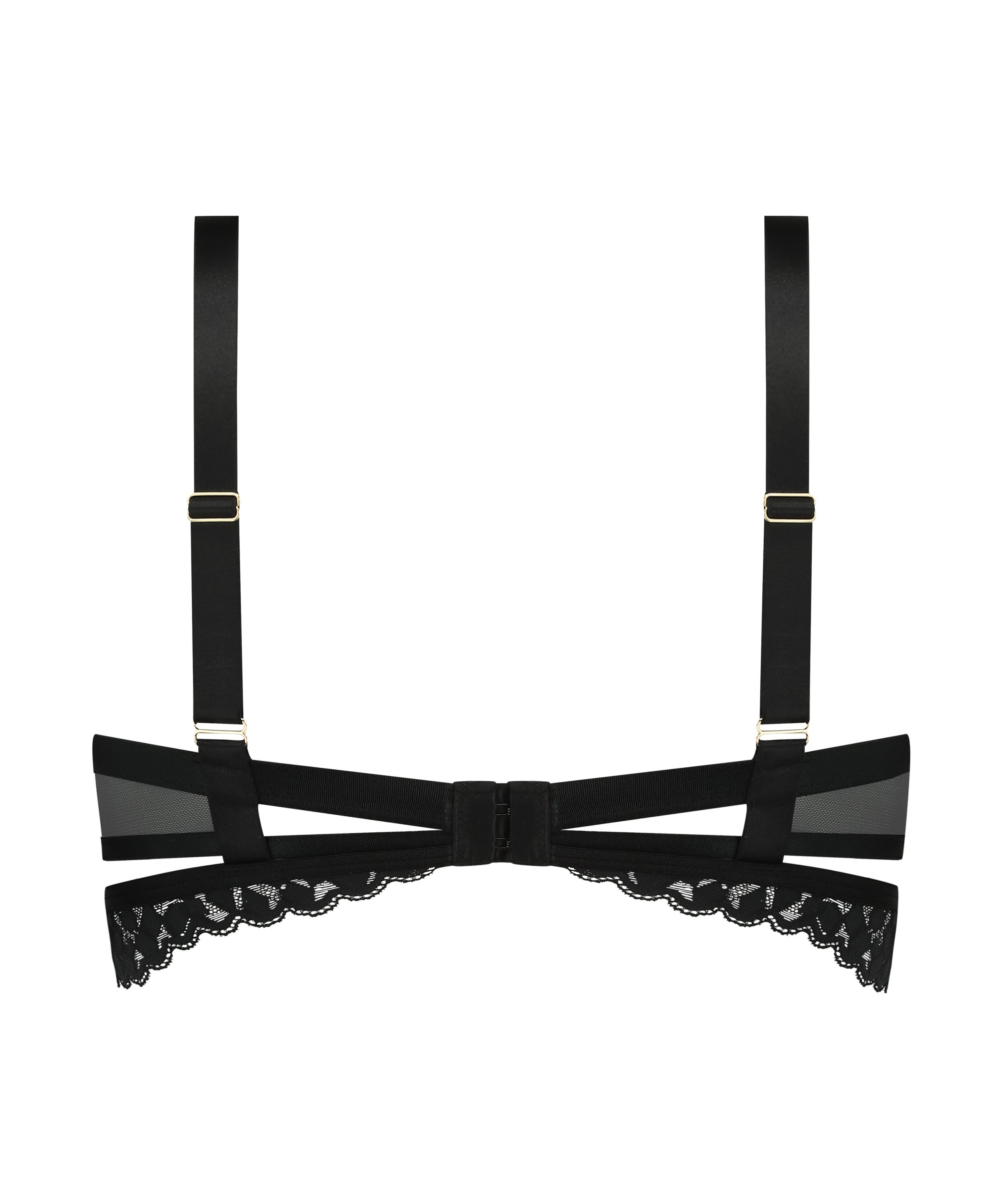 Upolstret BH med bøyle Desire, Svart, main