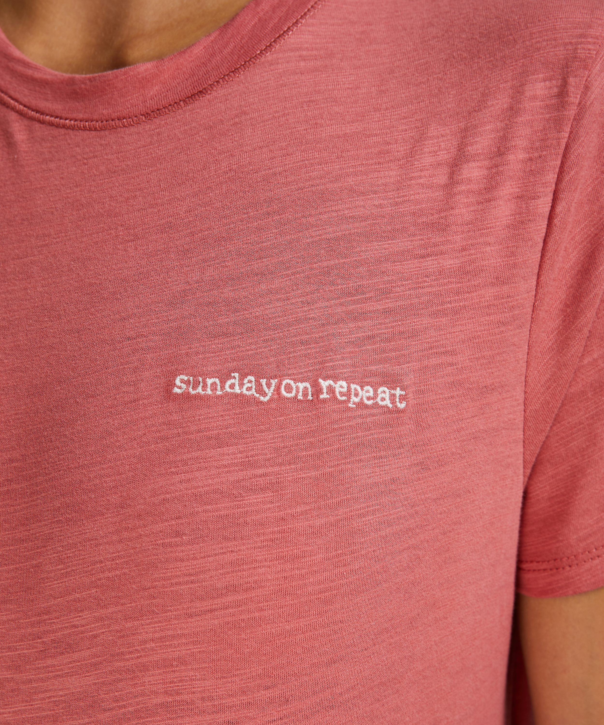 Kortermet pysjamastopp, Rosa, main