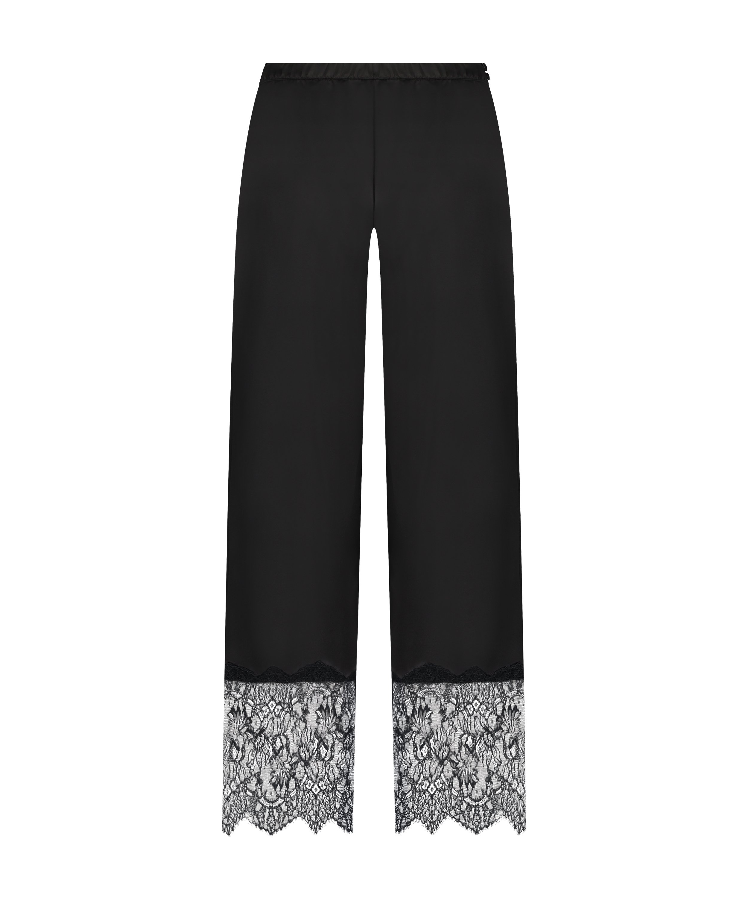 Blondebukser med brede ben Sophia, Svart, main