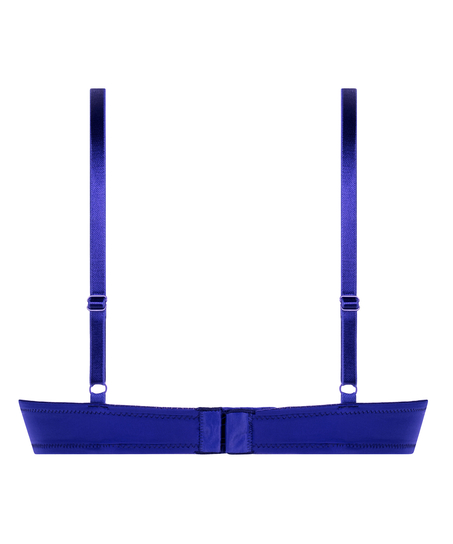 ﻿Vattert bh med bøyle Plunge, Blå