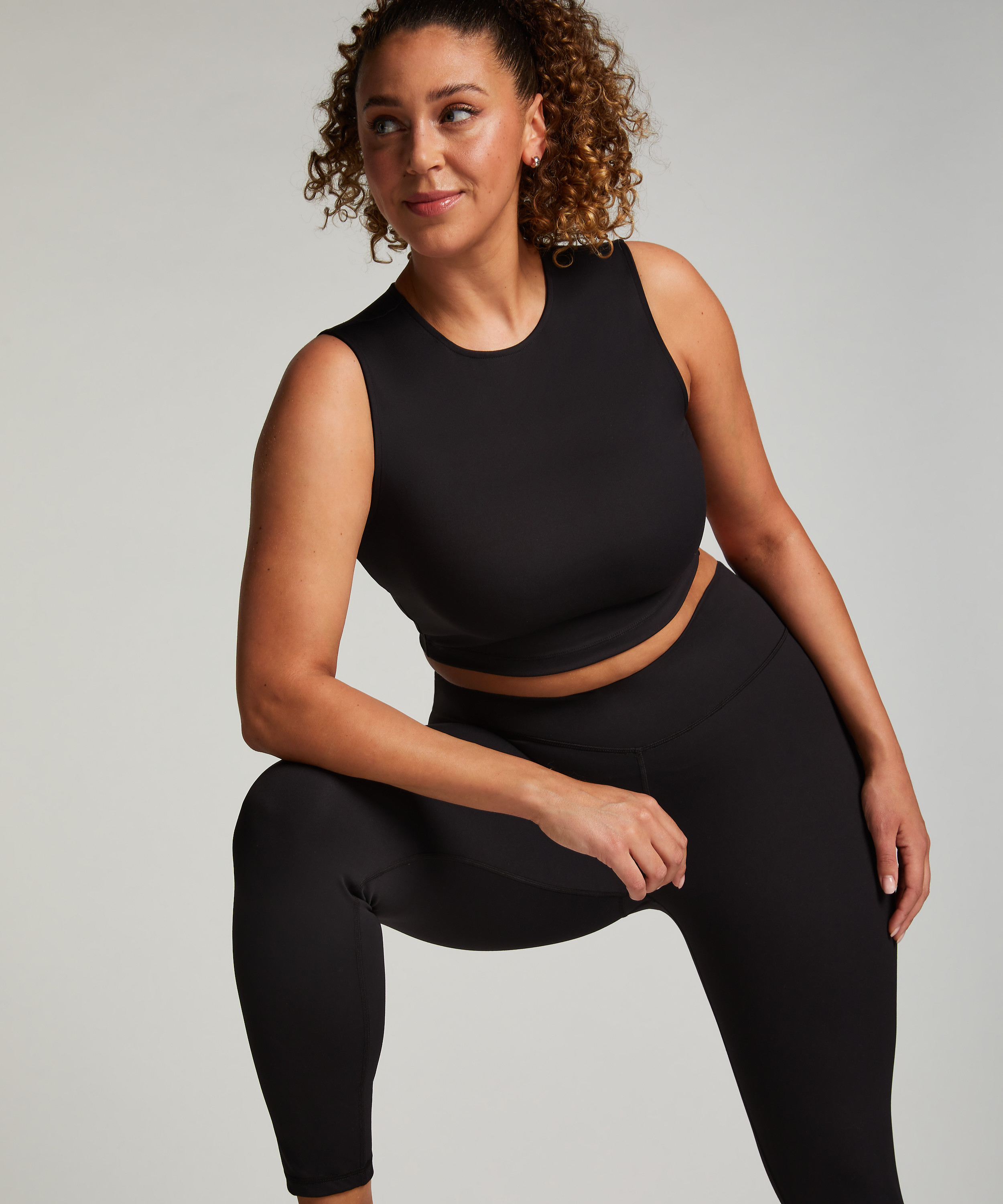 HKMX sportstopp, Svart, main