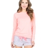 Long-sleeved top Neoni, Rosa