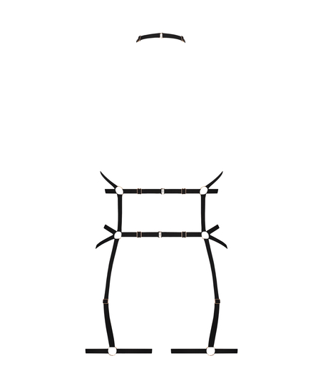 Private Str&oslash;mpeholderbelte, Svart