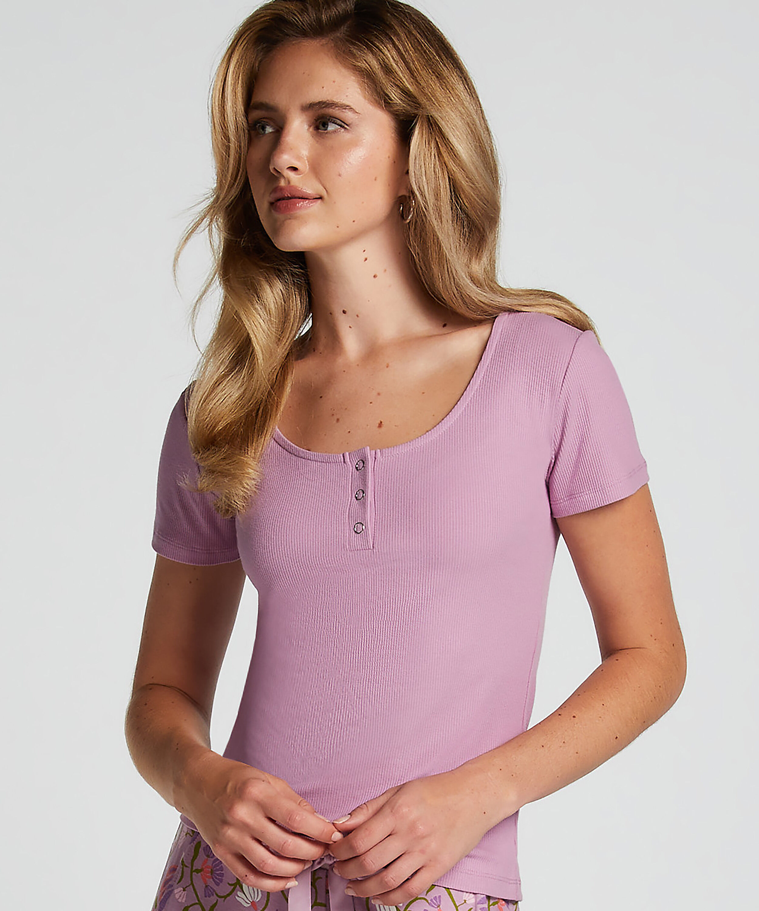 Pysjamatopp Henley, Lilla