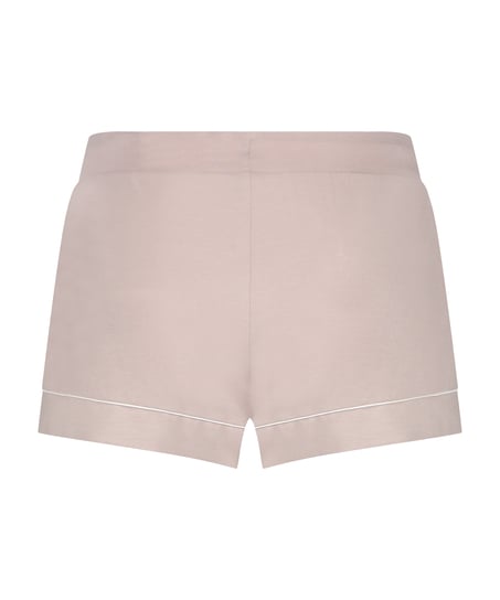 Essential shorts i jerseystoff, Beige