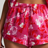 Pyjamasshorts i sateng, Rosa