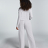 Pyjamabukser Pointelle, Beige