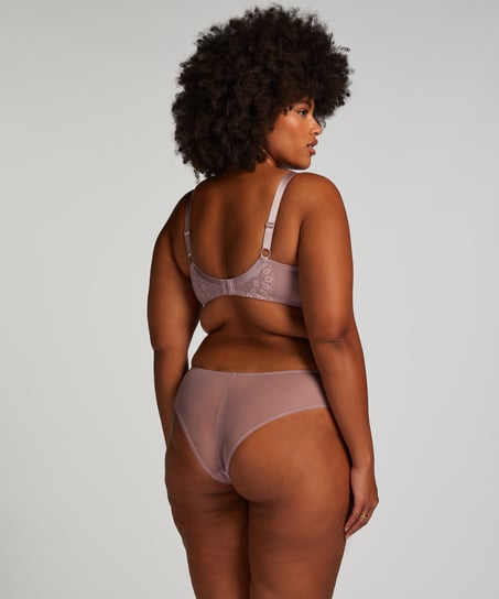 Uvattert bh med b&oslash;yle Daisy, Lilla