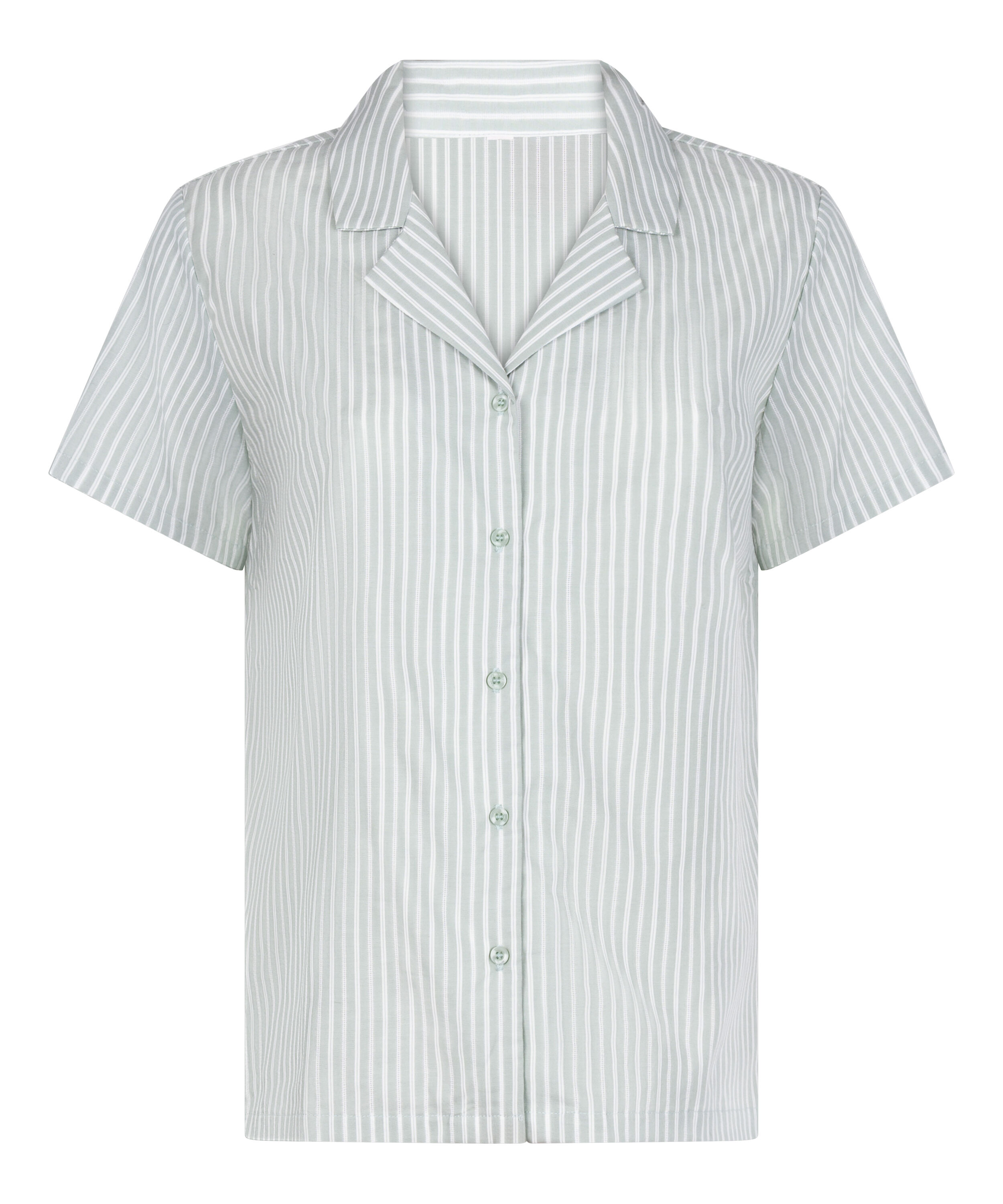 Jacket Woven Stripe, Gr&oslash;nn