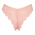 Slip brésilien jambe haute, Rosa
