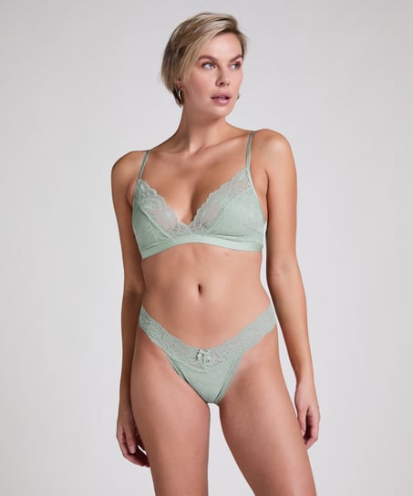 Bralette Stormi, Gr&oslash;nn