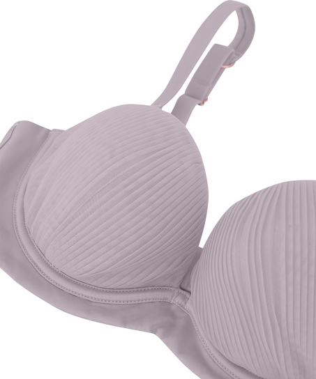 Polstret behå med spiler Antonia, Lilla