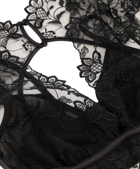 Bralette Inga, Svart