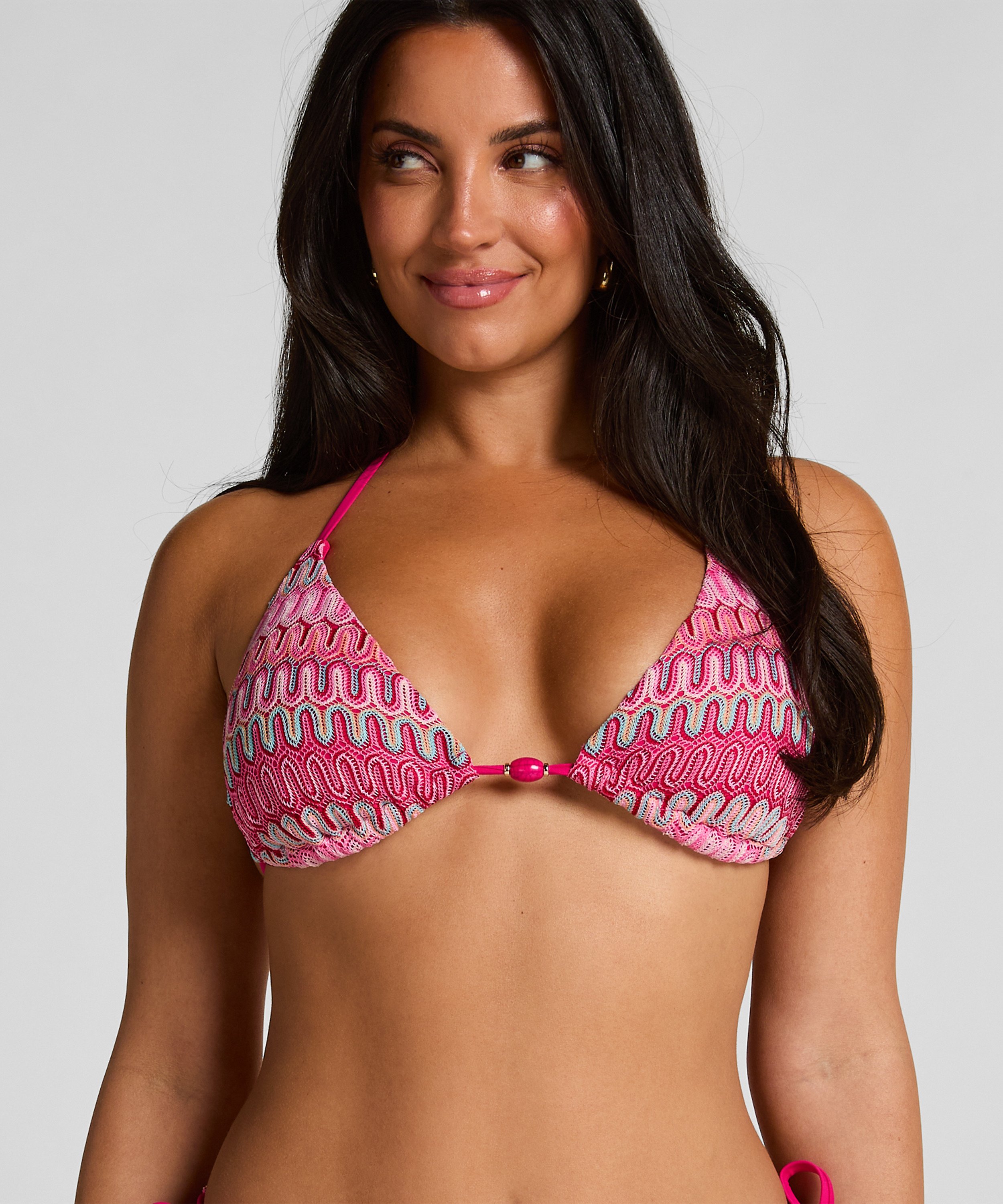 Cali Triangle Bikinitopp, Rosa, main