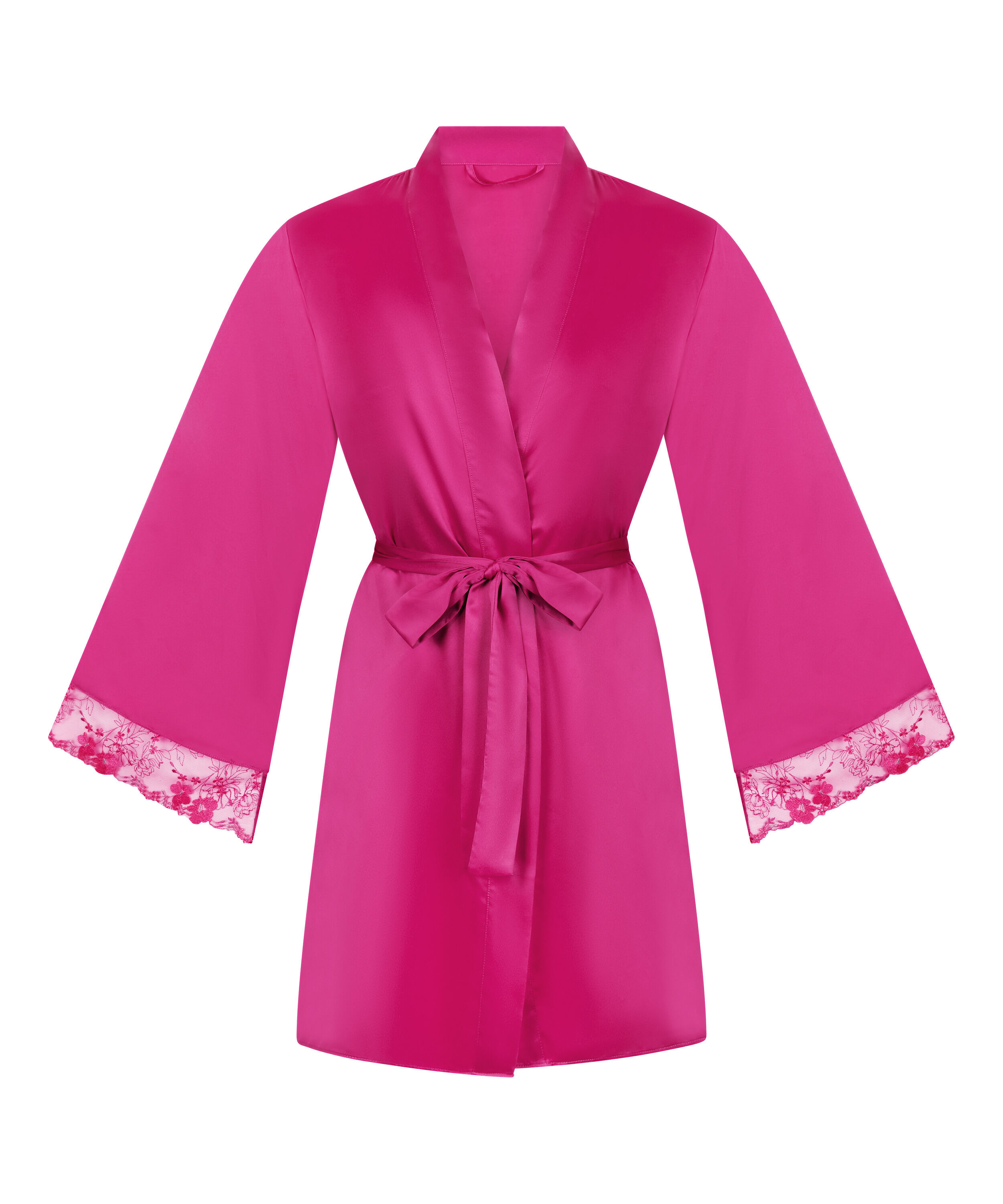 Peonie Kimono Satin, Rosa