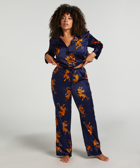 Satengbukser, Bl&aring;