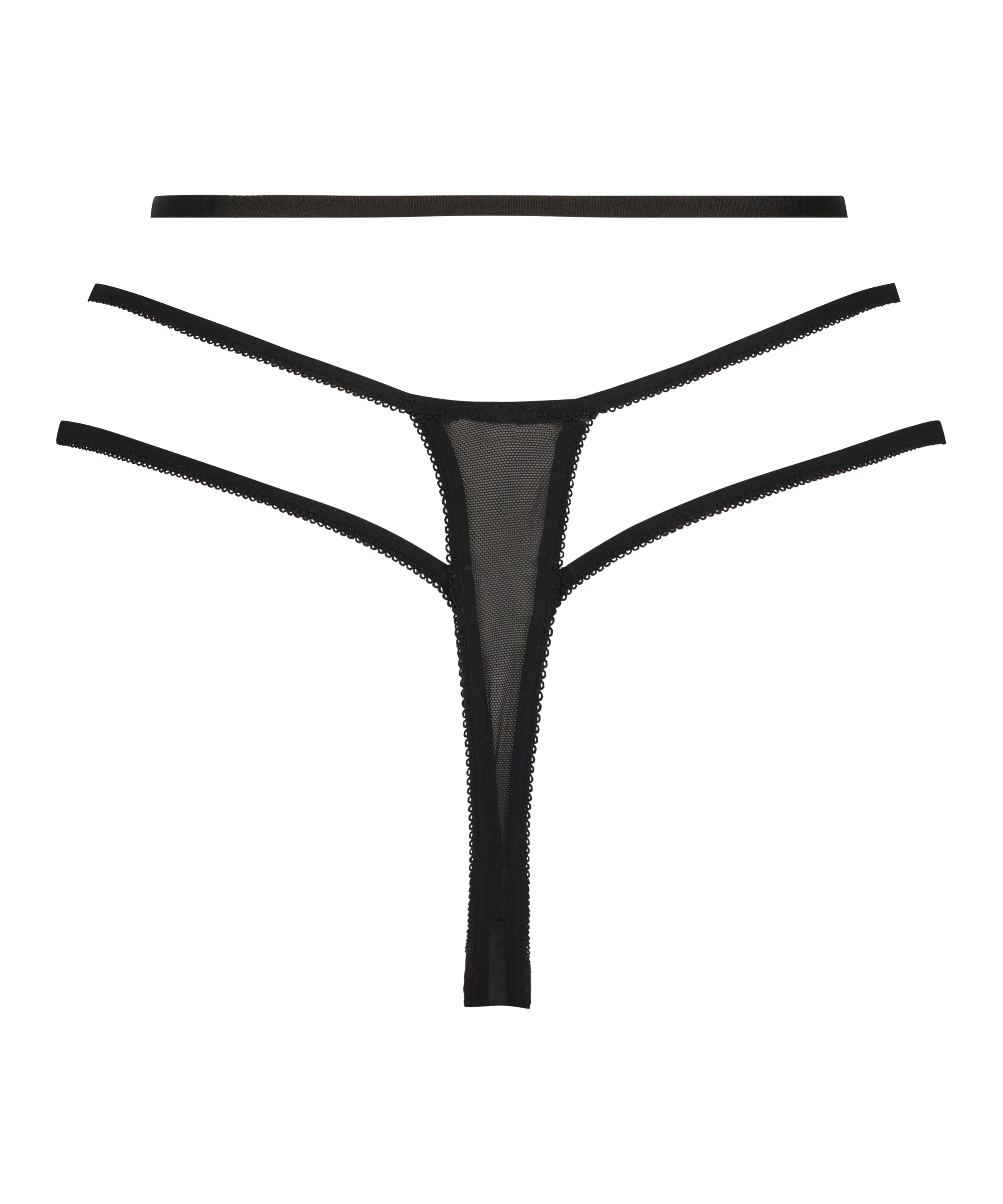 G-streng Amala, Svart, main