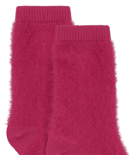 1 par strikkede sokker, Rosa