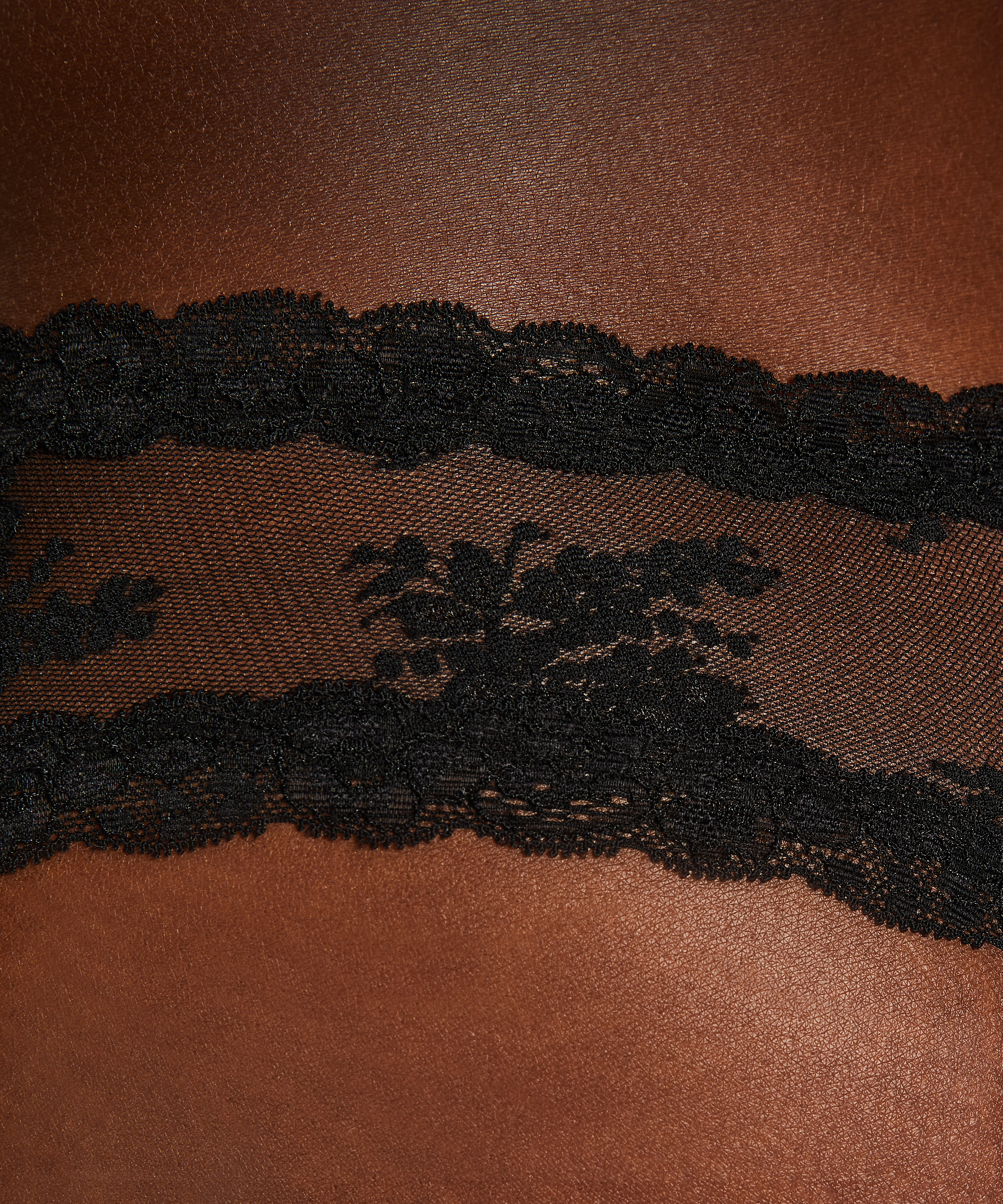 Brasiliansk truse V-shape Mesh, Svart, main